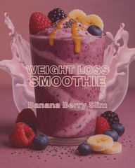 Banana Berry Slim (Standard Weight Loss Protein Smoothie)