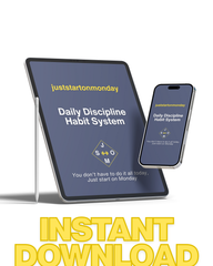 Daily Discipline Habit System